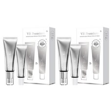 9wishes VB高級提亮霜, White, 2組, 80ml