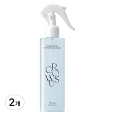 그로우어스 데미지 노워시 트리트먼트 라이트 퓨어솝, 2개, 250ml