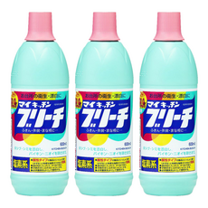 Rocket Soap 火箭石鹼 廚房用去污抗菌除臭食器漂白劑 鹽素系, 600ml, 3瓶