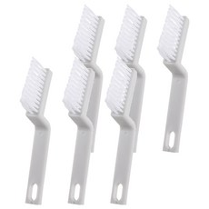 Block Mart 潔淨護理V型切割縫隙清潔刷, 白色, 6個