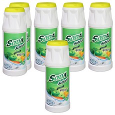 SODA SCHOOL 優質小蘇打容器類型, 6個, 450g
