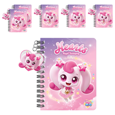 STUDIO EIGHT 迷你寶寶第5季配件筆記本, 愛心萌可, 6個