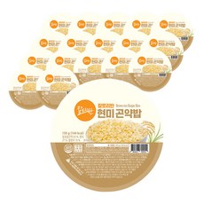 칼로리반 현미곤약밥, 150g, 18개