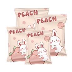 TAILI 太力 真空壓縮袋衣服棉被收納袋套裝 4件套 甜蜜兔, 1組