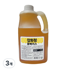 파낙스 잡화청 꿀 베이스, 3개, 2.7kg