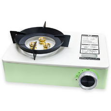 攜帶式卡式瓦斯爐, 1個, 綠色