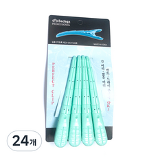 Bada 完美髮夾, 薄荷, 24支