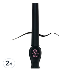 ETUDE Oh My Line 眼線液 5g, 01 黑色, 2個