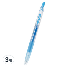 파이롯트 중성펜 쥬스 0.5mm, 라이트블루, 3개