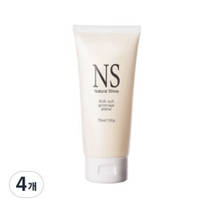 Natural Shine AHA溫和去角質凝膠, 70ml, 4個