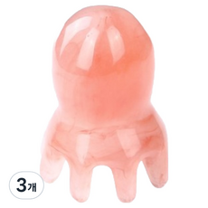 C'blance 高級頭皮刮痧按摩器 68 x 45 x 3 mm, M 粉紅色, 3個