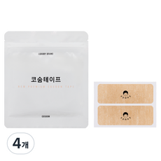 코숨테이프 뉴 프리미엄 수면 입막음 테이프 60p, 4개