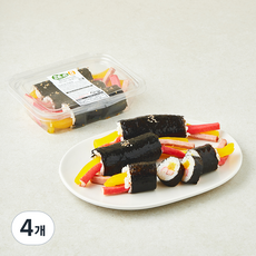 샐러드g 햄맛살 꼬투리김밥, 318g, 4개