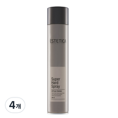 에스테티카 슈퍼 하드 스프레이, 4개, 300ml