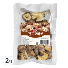 오케이식품 건 표고 홀버섯, 100g, 2개