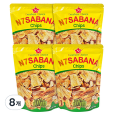 Sabanana N7 Saba 香蕉脆片, 8個, 100g
