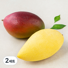 더로얄 혼합 태국망고 + 브라질애플망고 세트 850g, 2세트
