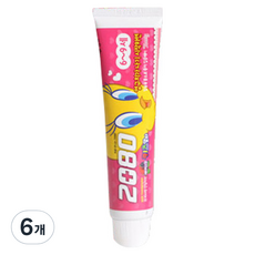 2080 키즈 알파 베리믹스 치약, 70g, 6개