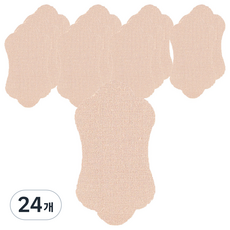 清爽膚色腋下吸汗墊 腋汗貼片 TYPE 03 亮膚色, 24個