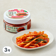 예소담 국내산 더덕파김치, 300g, 3개