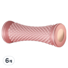 Fitgourmet Tone 足部按摩滾輪, 粉紅色, 6個