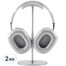 NUART AirPods 相容內部耳墊矽膠保護殼, AirPods Max / Max 2, 透明
