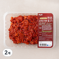 해자람 한돈 고추장 제육불고기, 1kg, 2개