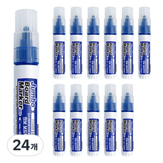 MUNGYO 大容量白板筆, 24個, 藍色
