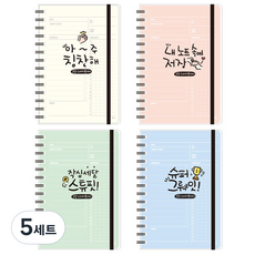 아이비스 PP3달스터디플래너 SP x 2p, 5세트, 랜덤 발송