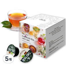 돌체구스토 호환 허브티 캡슐 루이보스, 5g, 12개입, 5개