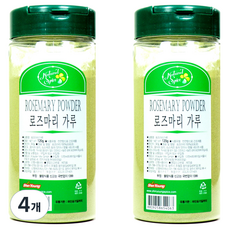 내츄럴스파이스 로즈마리가루, 120g, 4개