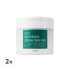 ANSWER NINETEEN 積雪草泛醇護膚棉片, 192g, 2罐