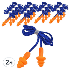 DK ONE 時尚防噪音耳塞 橘色 1.4 x 2.8 cm, 2個, 15入