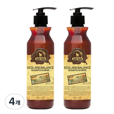 Budle'Budle Ecoland Petit 寵物犬洗髮潤絲精, 500g, 4個