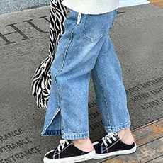 CONTIKIDS 女童 Ri&Co 直筒牛仔褲