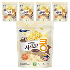 베베쿡 처음먹는 사르르쿵, 현미, 23g, 5개