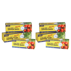 Ayn Iwayenstory Daygel雙層拉鍊袋 15*14cm 30入+18*20cm 20入+20*26.5cm 20入組, 混合, 2組