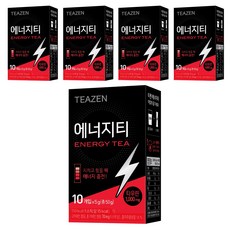 TEAZEN 能量茶，10個入x5g，每包含牛磺酸1,000mg, 50g, 5盒