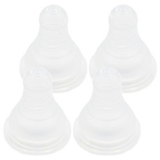 Simba 小獅王辛巴 超柔防脹氣標準圓孔奶嘴 S, 0個月以上, 4個