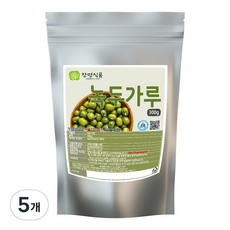 장명식품 녹두가루 생, 5개, 300g