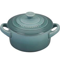 LE CREUSET 迷你圓烤盅 海洋之花, 10cm, 1個