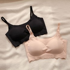 GLAM GONGGAM Bust Seamless無縫裸感運動細肩帶內衣 2件組