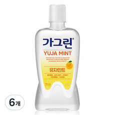 Garglin 柚子薄荷漱口水, 750ml, 6個