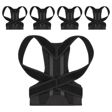 防駝挺胸支撐帶 黑色 XL 5個
