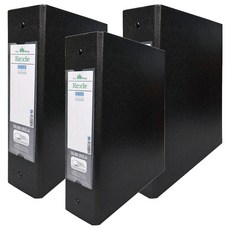 Heemang Recl 200張資料集 A4, 黑色, 3個