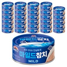 사조참치 마일드 참치, 150g, 30개