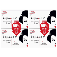 kojie.san 美白香皂 2入組, 第二件享50%折扣, 270g, 2組