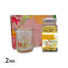허브플러스 허브차 필터컵세트, 캐모마일 차 + 머그컵, 2세트