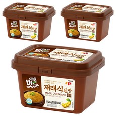 Maeil 每日美味傳統大醬 黃金, 500g, 3個