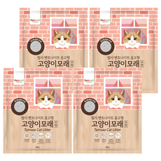 Tamsaa 凝結型膨潤土貓砂, 無香, 15L, 4包